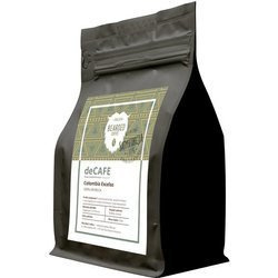Kawa ziarnista BEZKOFEINOWA Kolumbia EXCELSO deCAFE - palenie średnie ciemne