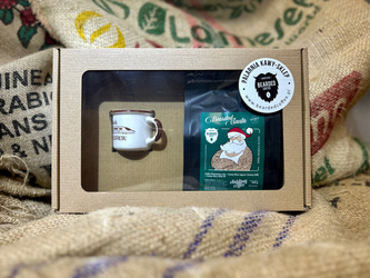 Kawowy zestaw prezentowy z 1 Kubeczkiem Espresso