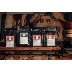 Zestaw 4x250g Kawa ziarnista - The Celt - Ducktail - Stubble - YaYebe